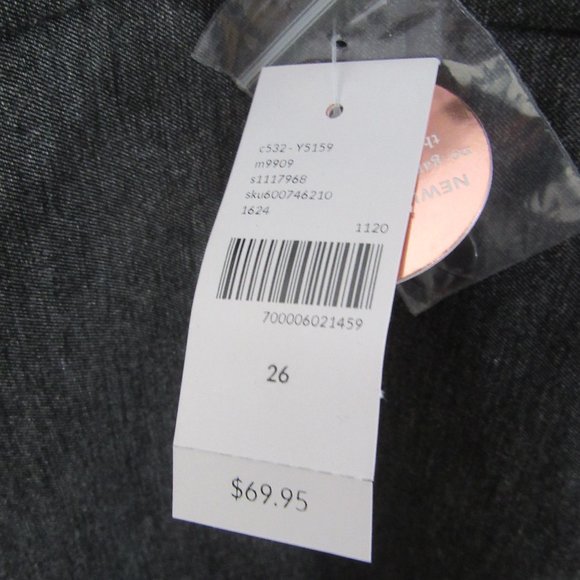 NWT! Lane Bryant Grey Pants with Magic Flex Waistband - Size 26 - Picture 5 of 8